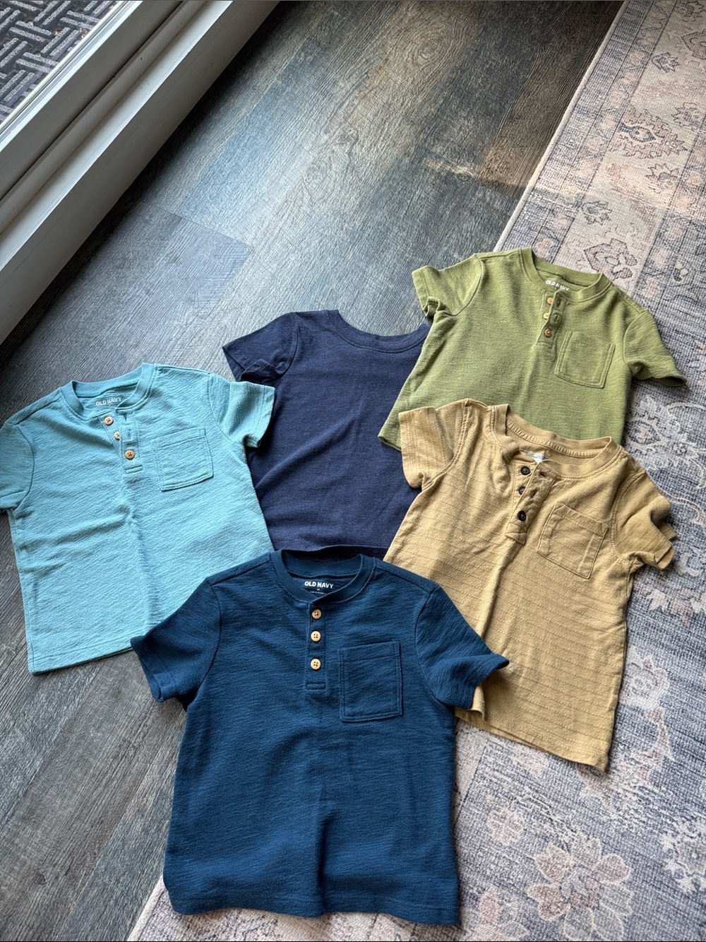 Old Navy and Cat and Jack Henley